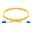 LC  to LC  Duplex 9/125 Single Mode Fiber Patch Cable