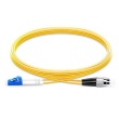 LC  to ST  Simplex 9/125 Single Mode Fiber Patch Cable
