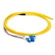 12 Fibers LC/UPC 9/125 Singlemode Bunch Fiber Optic Pigtail