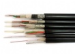 Outdoor Fiber Optic Cable with Black PE Jacket